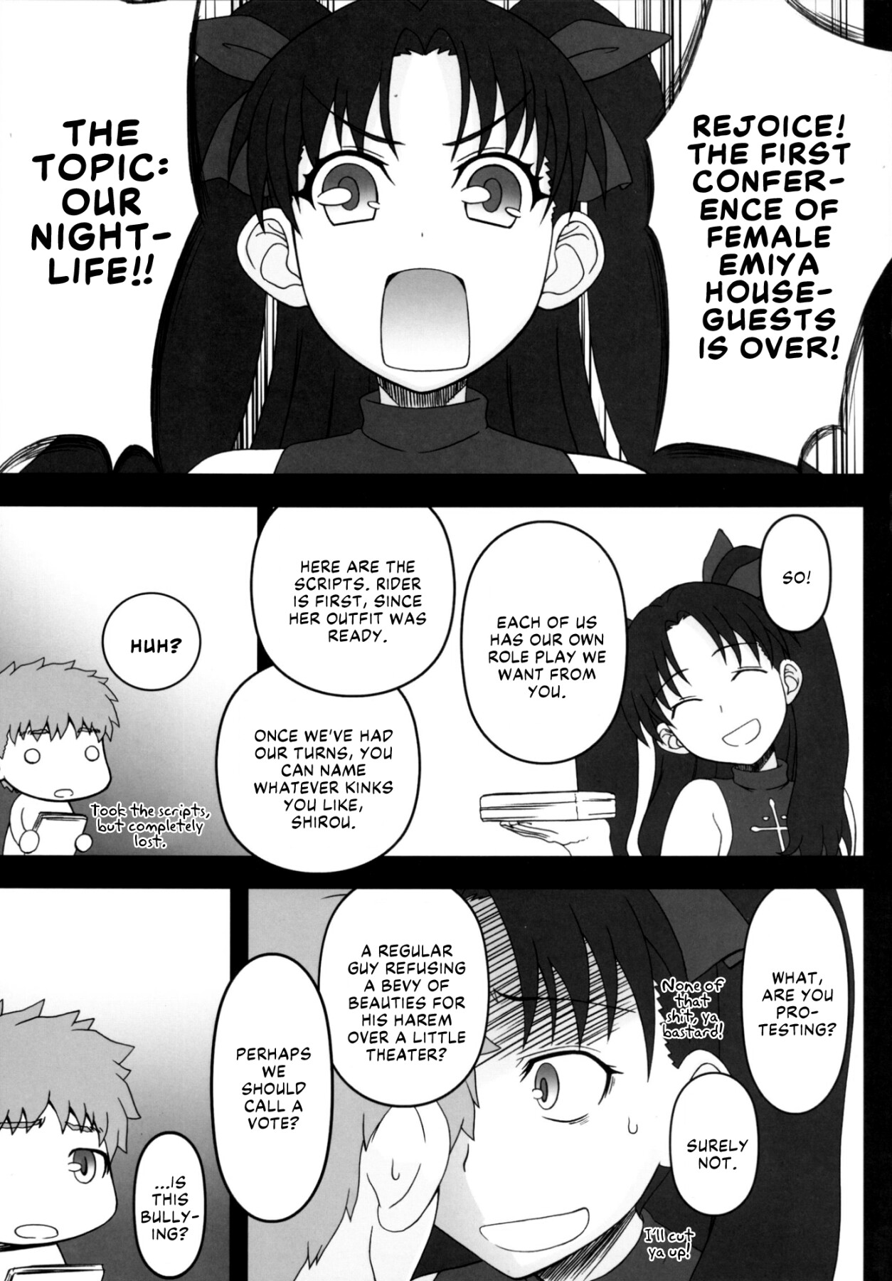 Hentai Manga Comic-Rider-san Invited Me Over at Night-Chapter 1-4
